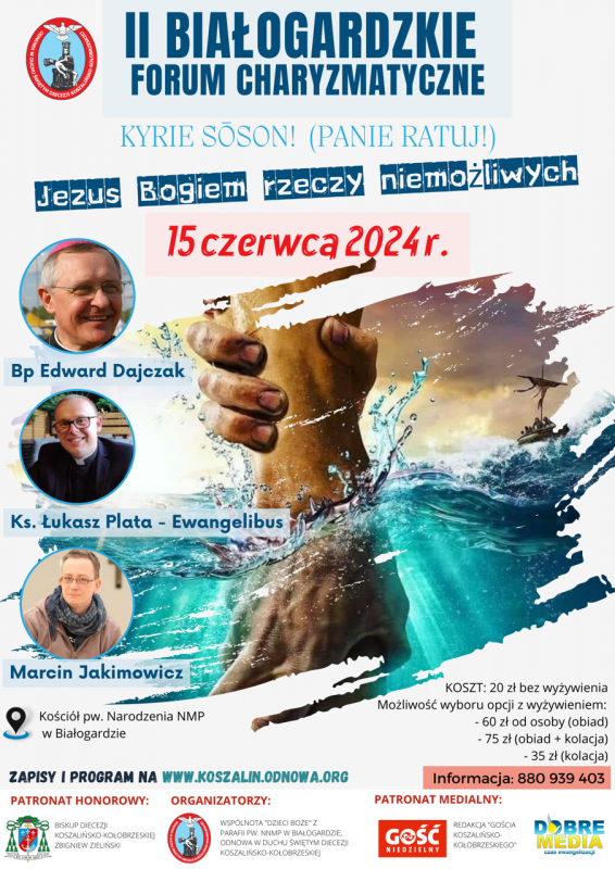 II BIAŁOGARDZKIE FORUM CHARYZMATYCZNE grafika