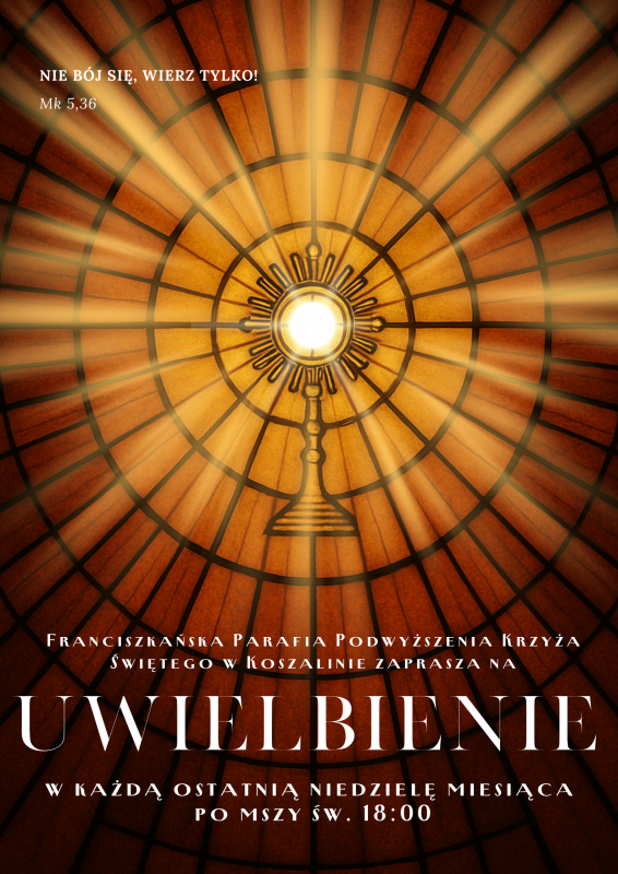 WIECZÓR UWIELBIENIA grafika