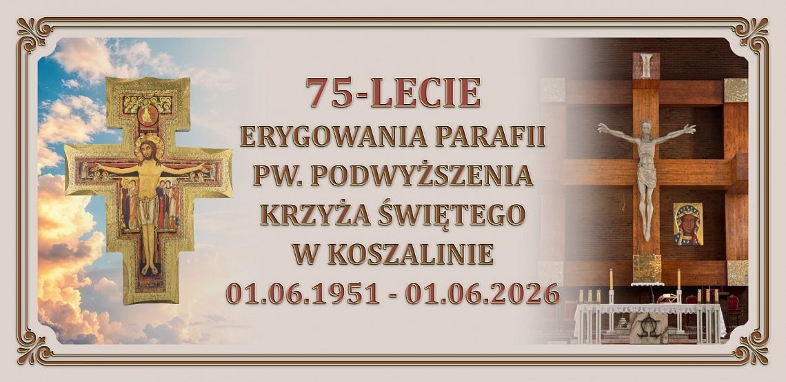 Jubileusz 75-lecia erygowania naszej parafii grafika
