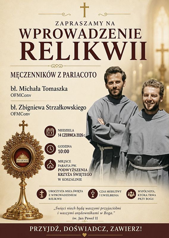Wprowadzenie Relikwii Męczenników z Pariacoto grafika