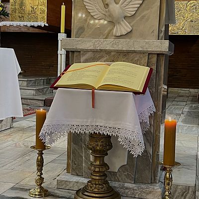 Wprowadzenie w posługę ministranta i lektorów grafika