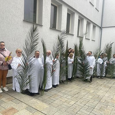 NIEDZIELA PALMOWA grafika