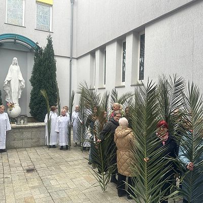 NIEDZIELA PALMOWA grafika