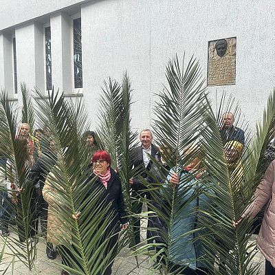 NIEDZIELA PALMOWA grafika
