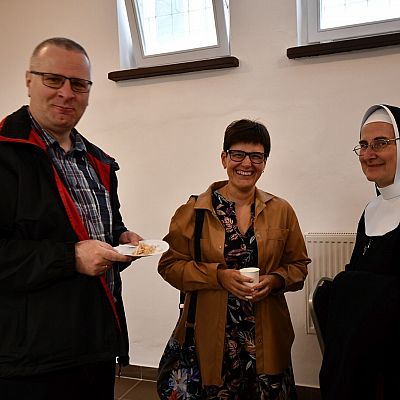 Rocznica 75 lat parafii pw Św. Krzyża w Koszalinie grafika